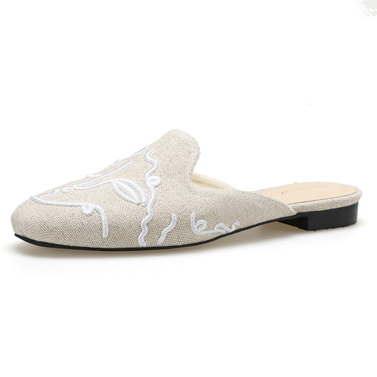 Mules de Mujer para Verano – Cómodas, Transpirables y con Plantilla de Cáñamo