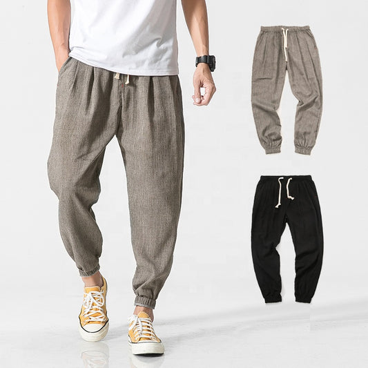 Pantalones Harem  para Hombre – Transpirables y Estilo Relajado | Verano Casual