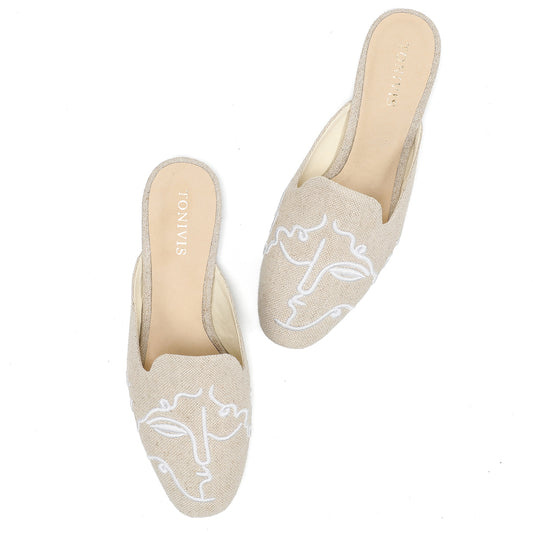 Mules de Mujer para Verano – Cómodas, Transpirables y con Plantilla de Cáñamo