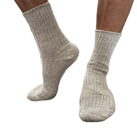 Calcetines de Cáñamo para Hombre – Antibacterianos, Transpirables